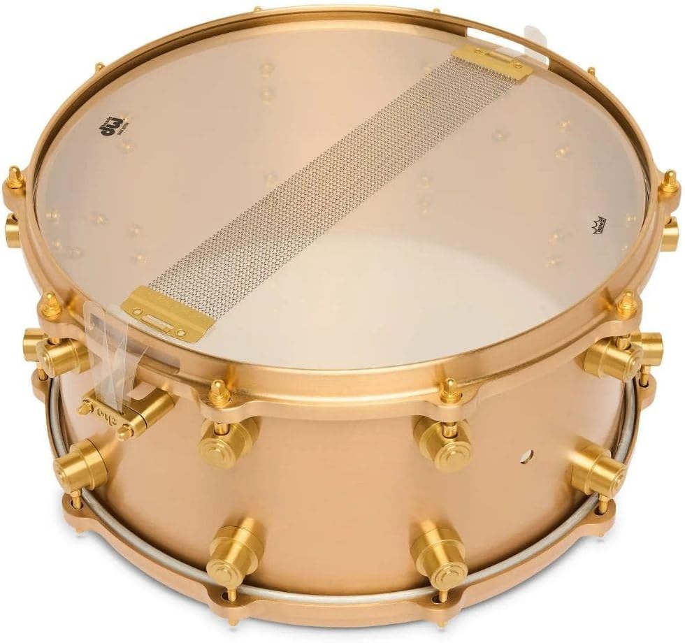 DW True Cast Bronze Snare Drum - 7 inches x 14 inches
