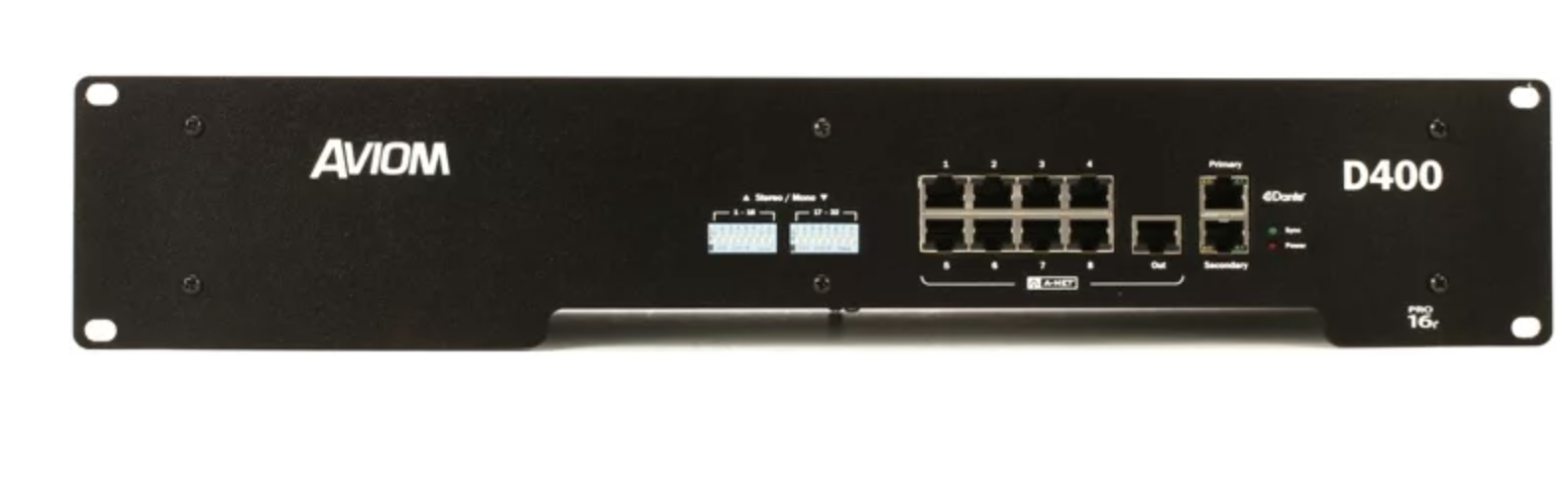 Aviom D400-Dante A-Net Distributor