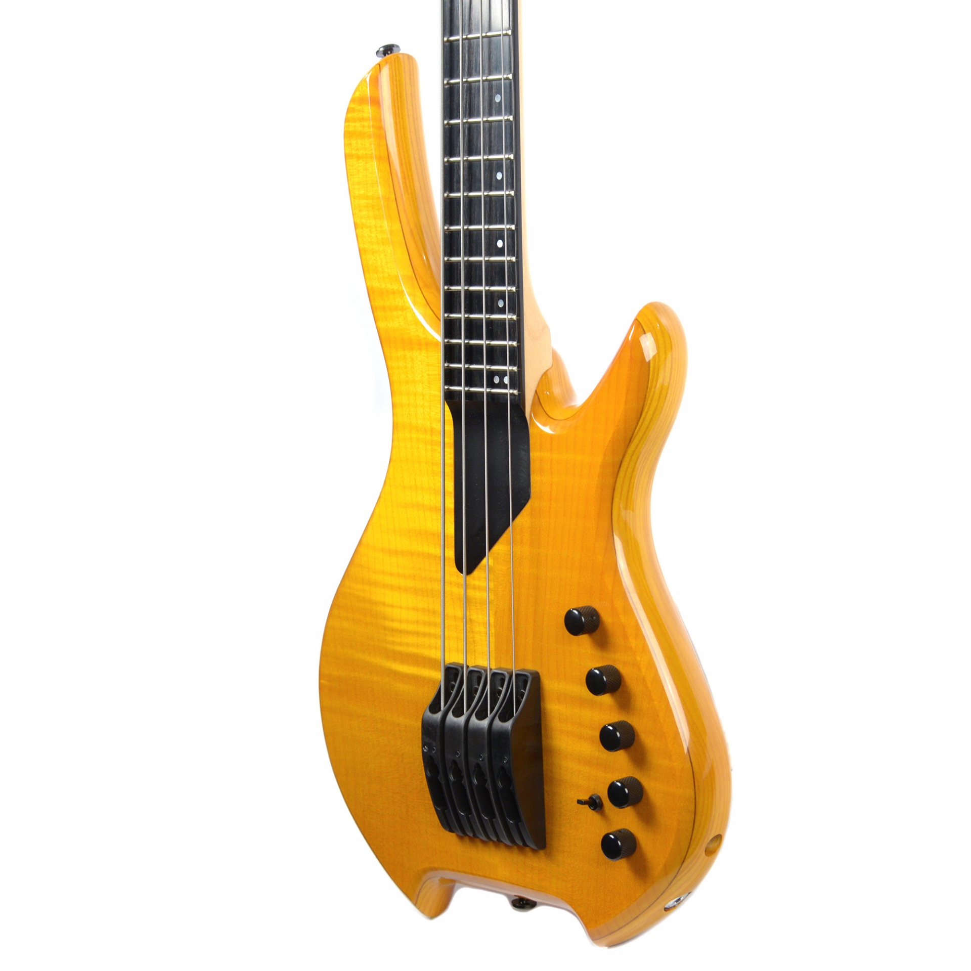 Lightwave Saber Bass VL-4 String Fretted Bass Transparent Amber
