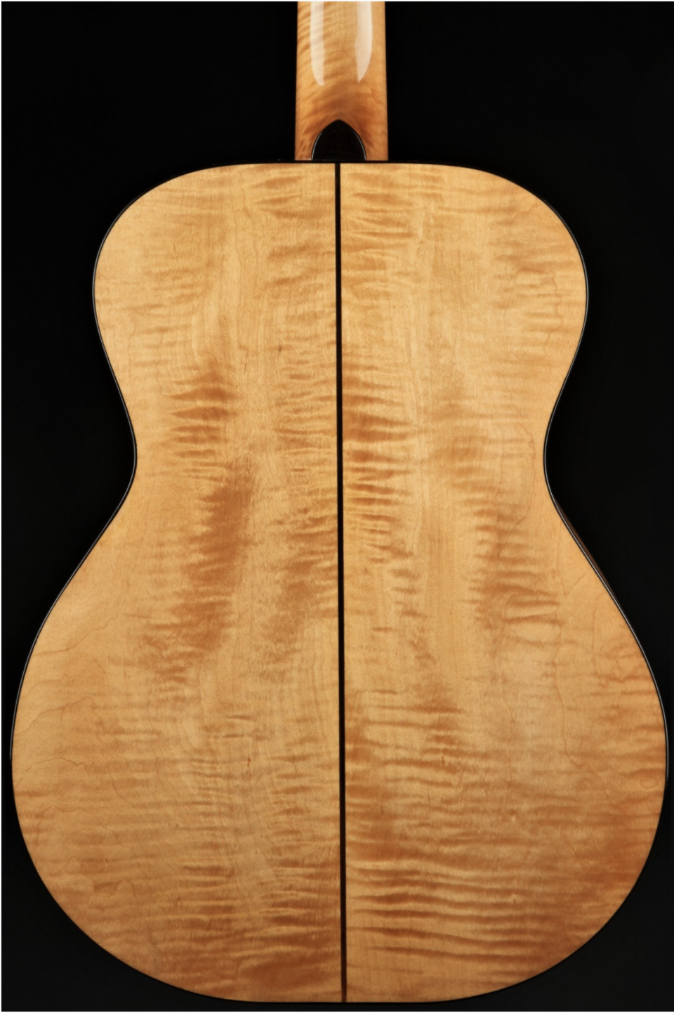 Jeff Jewitt OM-MPL Deep Body - Flame Maple/Engelmann