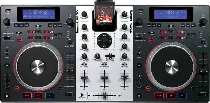 Numark MixDeck Universal DJ System in Silver