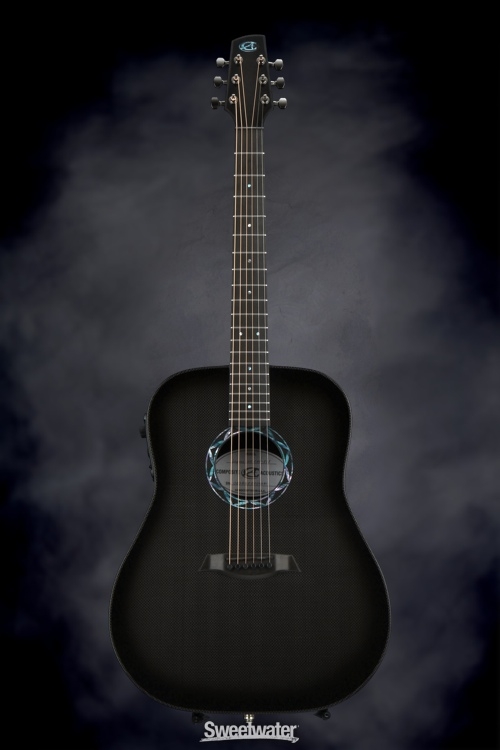 Composite Acoustics Legacy Dreadnought Acoustic-Electric - High Gloss Carbon Burst