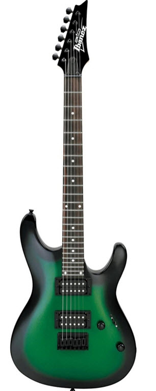 Ibanez GS221 Electric Guitar Metallic Green Sunburst
