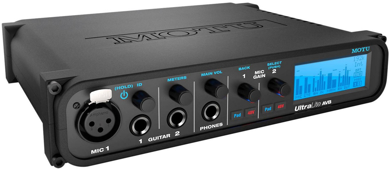 MOTU UltraLite AVB Audio Interface