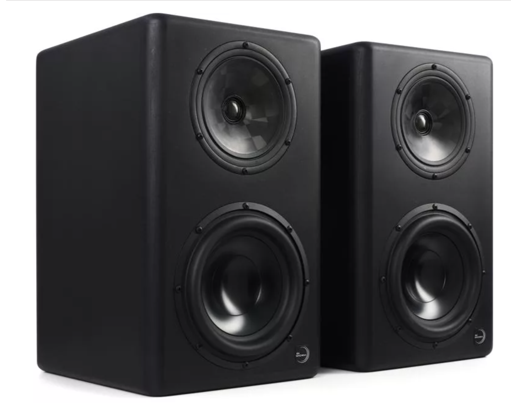 Ex Machina Soundworks Pulsar MKII 3-way 8-inch Active Studio Monitors - Pair