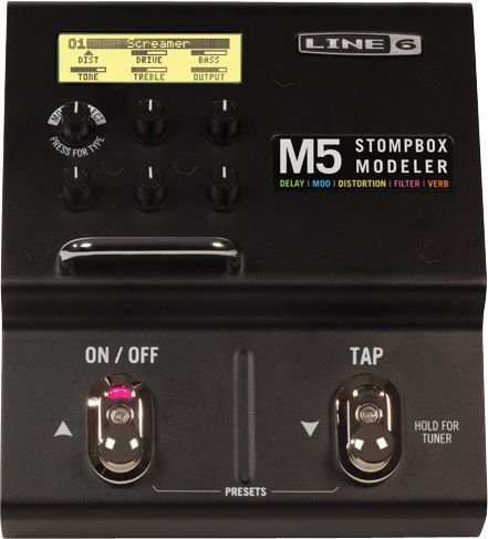Line 6 M5 Stompbox Modeler Guitar Multi Effects Pedal