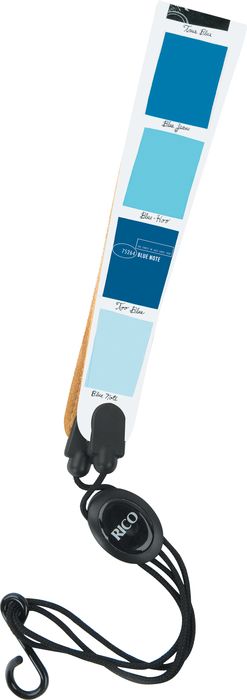 Rico Blue Note Series Tenor or Baritone Saxophone Strap True Blue