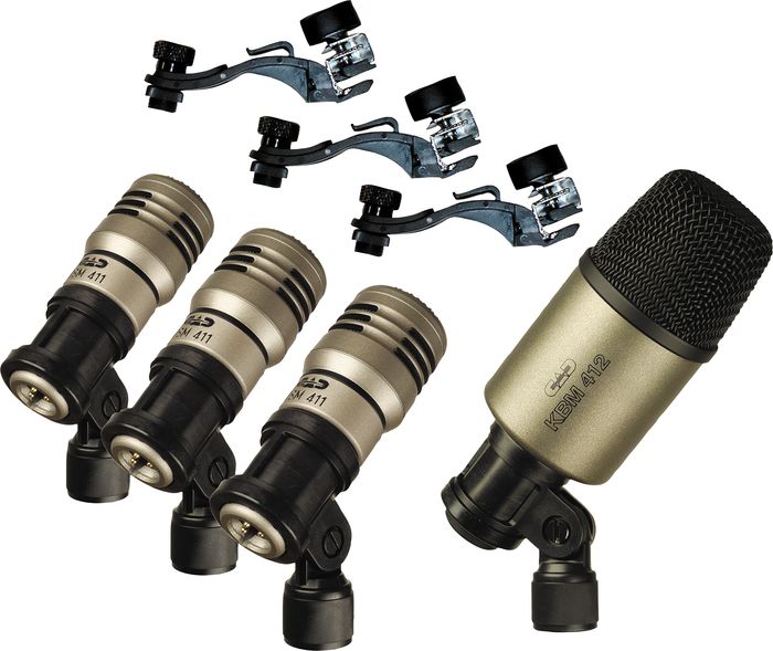 CAD Premium 4-Piece Drum Microphone Pack