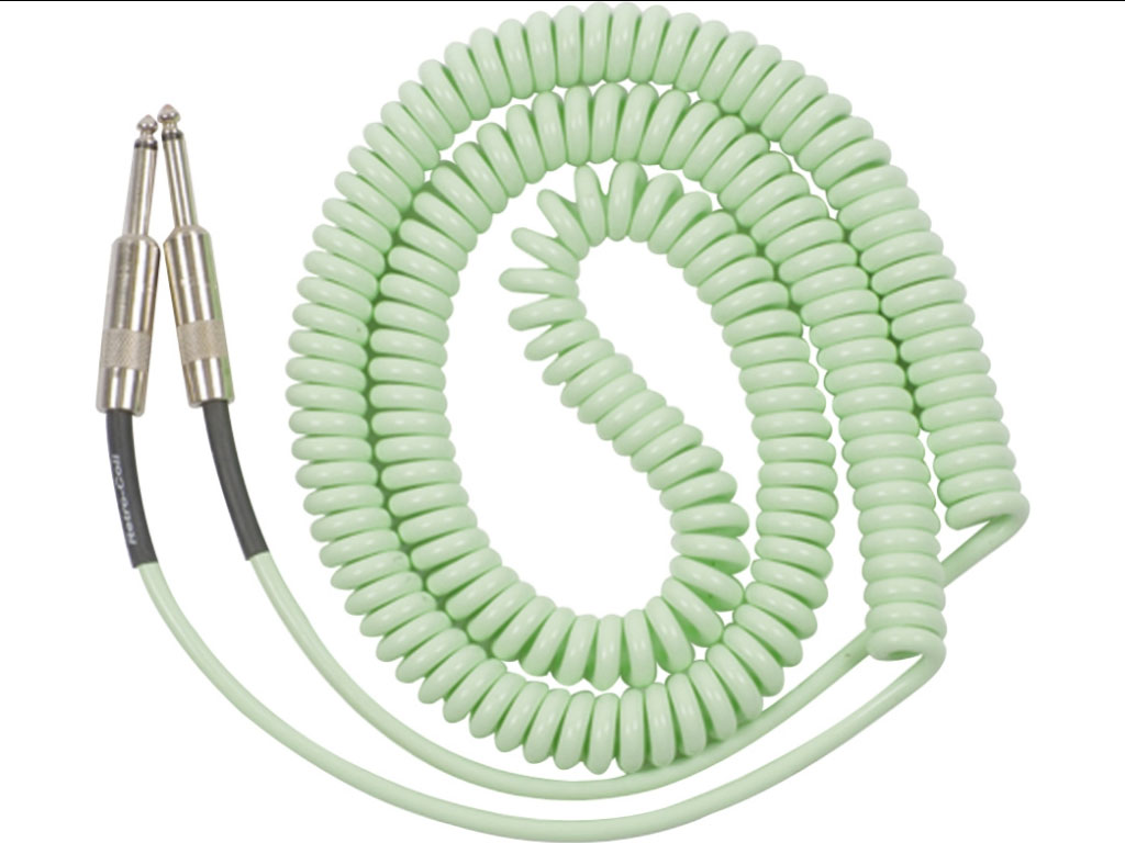 Lava Retro Coil 20 Foot Instrument Cable Straight to Straight Assorted Colors