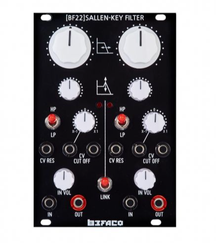 Befaco BF-22 Dual MS-20 Modeled VCF (Black)