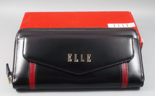 กระเป๋าสตางค์ ELLE ดำ ใหม่ แท้