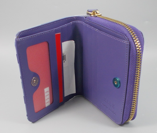 กระเป่าสตางค์ ELLE ม่วง ใหม่ แท้