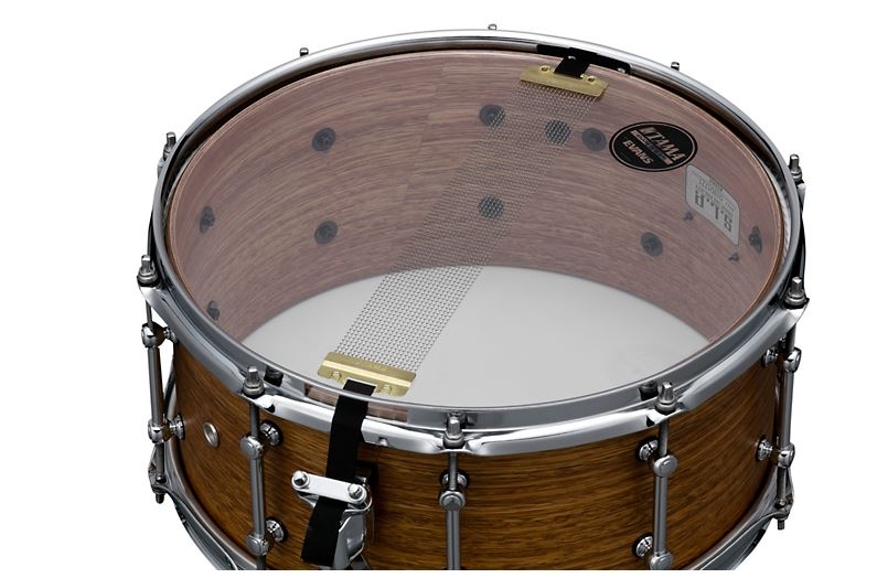 TAMA S.L.P. Bold Spotted Gum Snare Drum 14 x 6.5 in. Satin Natural Spotted Gum