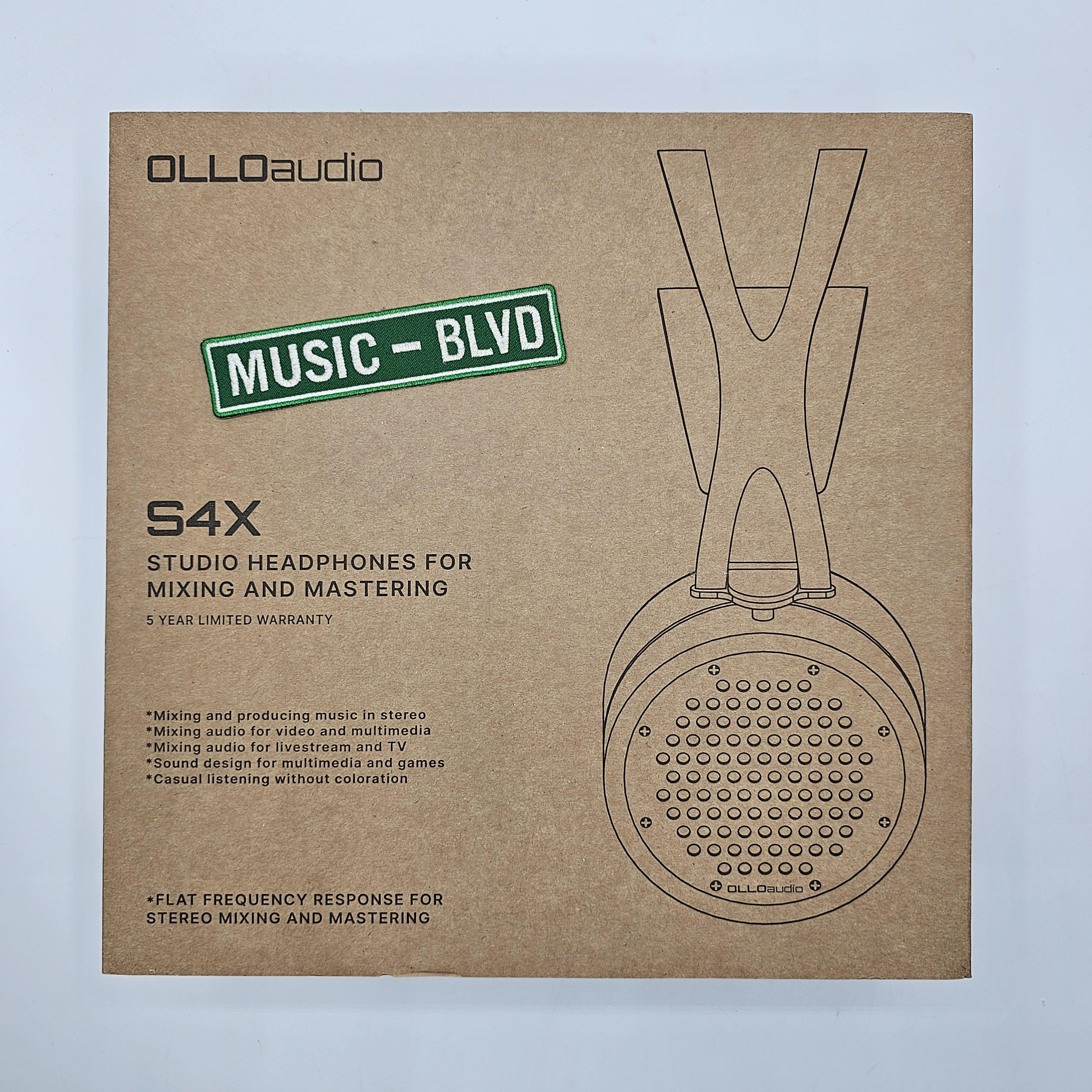OLLO Audio S4X 1.3 Open-Back Dynamic Calibrated Studio Headphones