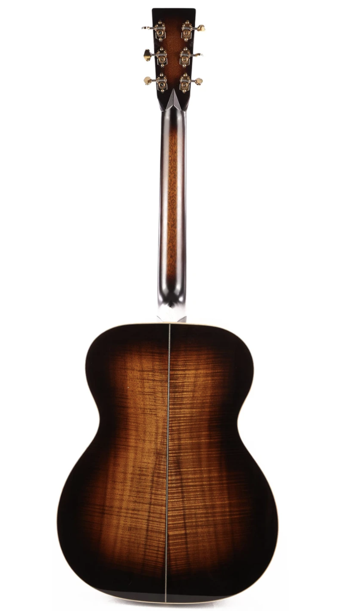 Martin Custom Shop OM Highly Flamed Koa 1935 Sunburst