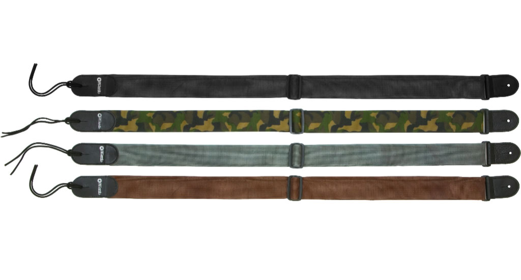 DiMarzio Cordura Guitar Strap with Leather Ends