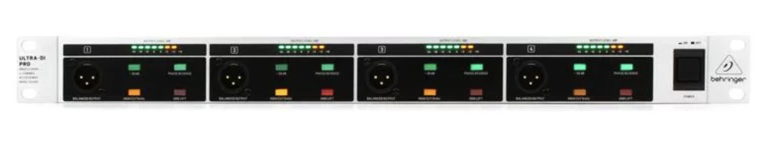 Behringer DI4000 V2 4-channel Active Direct Box