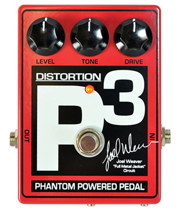 DC Voltage P3 Distortion (Phantom Powered Pedal)