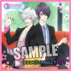 ผ้าเช็ดหน้า Brothers Conflict Tsubaki & Azusa (แท้)