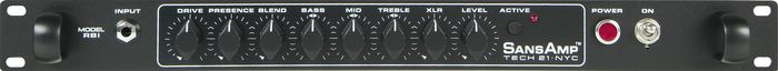 Tech 21 Sansamp RBI Rackmount Bass Tube Amp Emulator