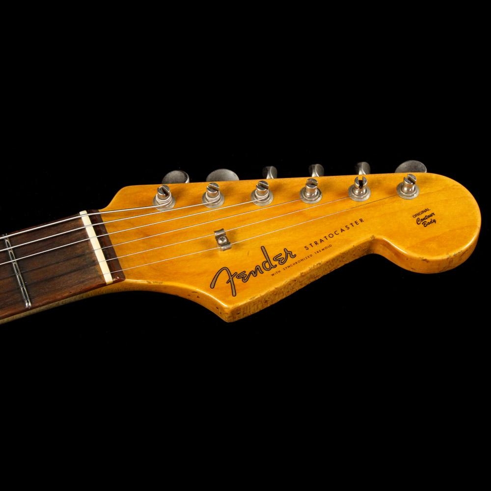 Fender Custom Shop Double Humbucker Stratocaster Relic Electric Guitar - Black