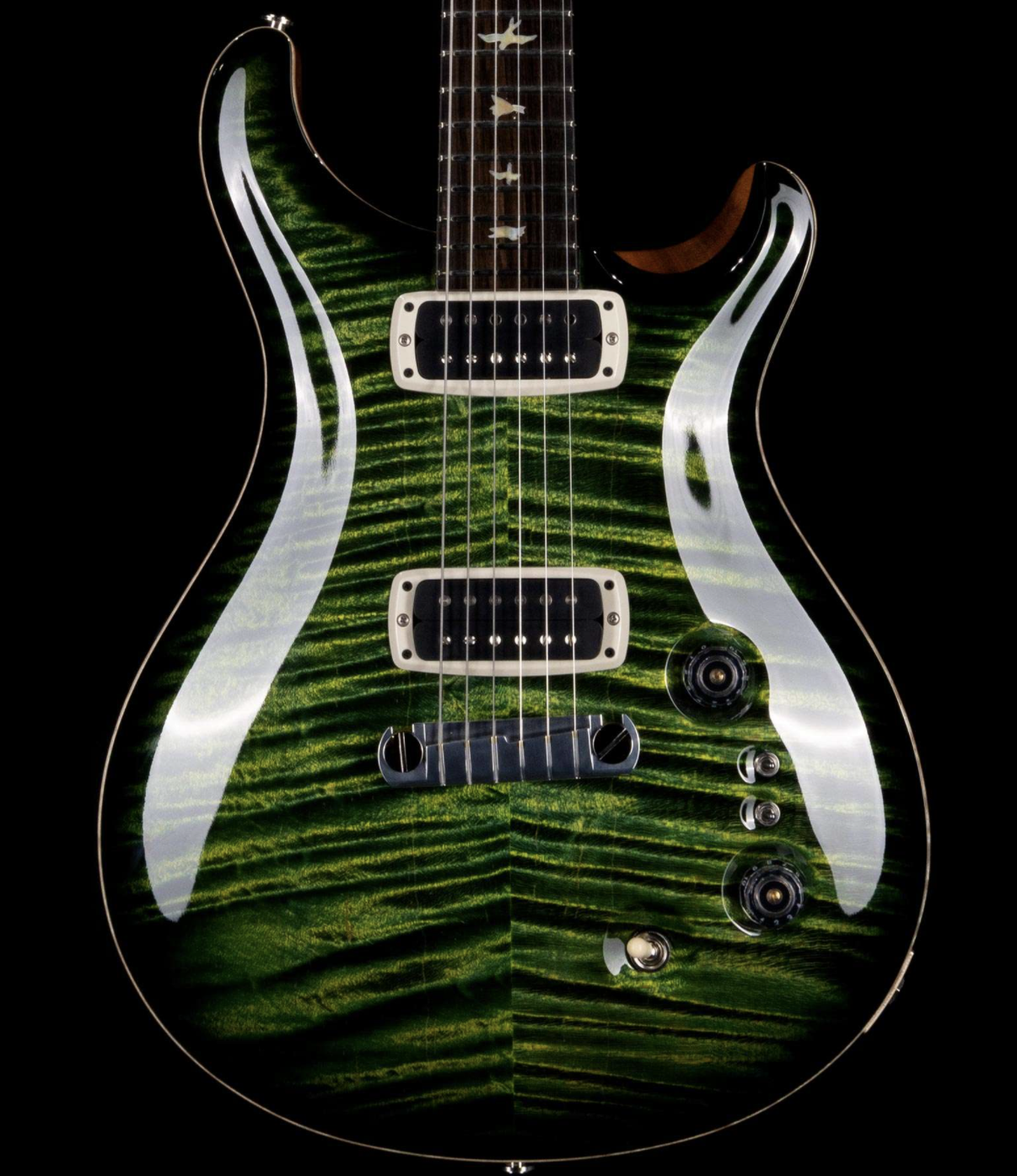 PRS Private Stock Paul’s Guitar African Blackwood Board Electric Rainforest Smoked Burst
