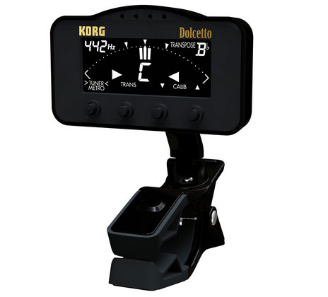Korg AW3M Dolcetto Clip On Tuner/Metronome for Orchestral Instruments