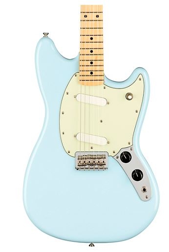 Fender Player Mustang Electric Guitar With Maple Fingerboard Sonic Blue