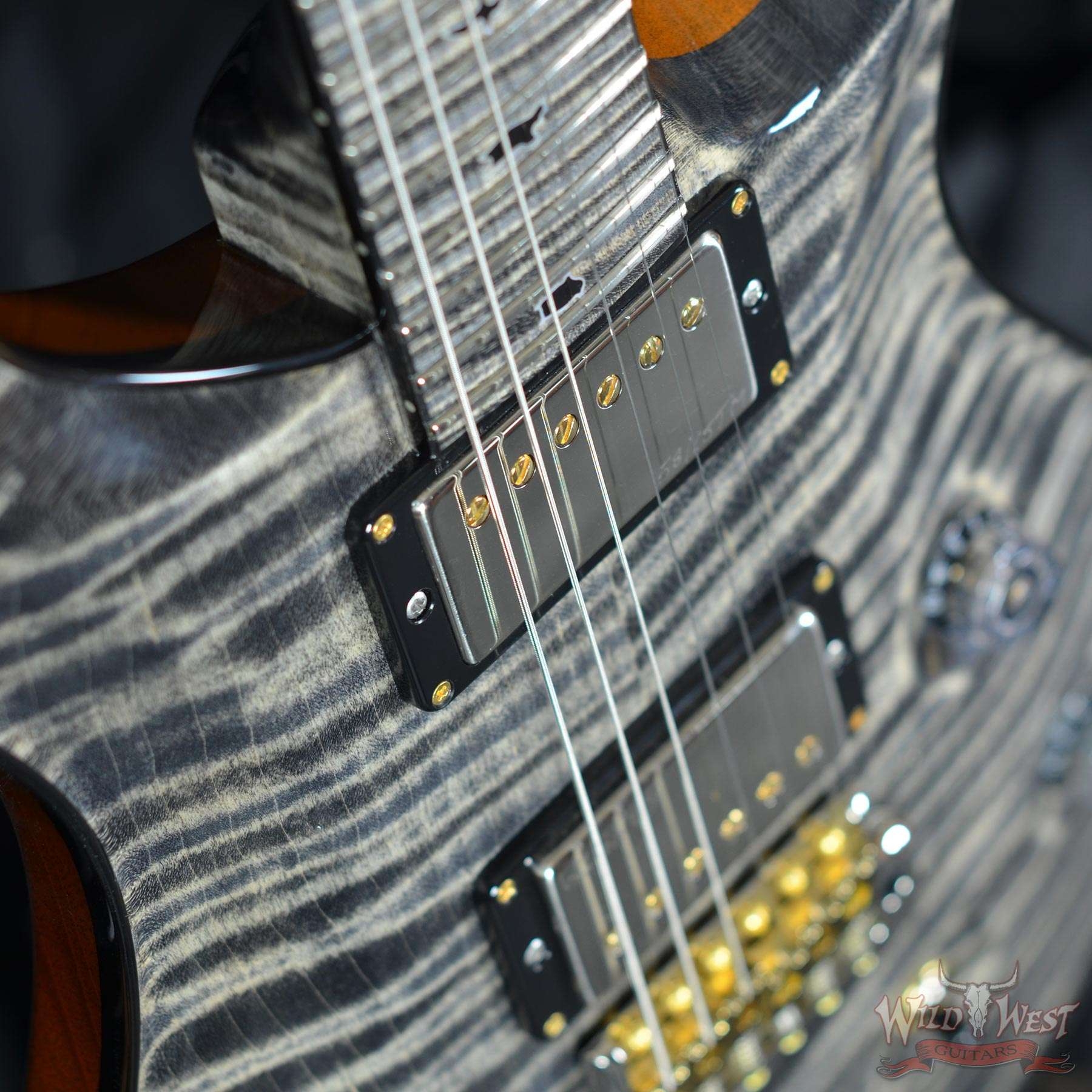 PRS Private Stock 6153 Custom Flame Maple Top Charcoal