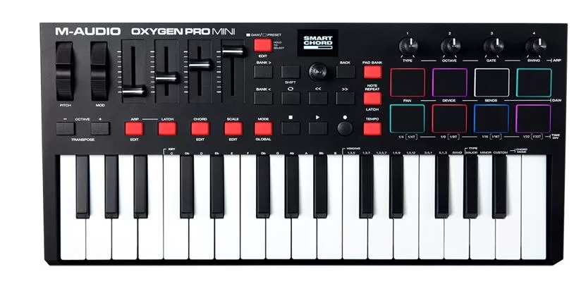 M-Audio Oxygen Pro Mini 32-Mini-Key Keyboard Controller