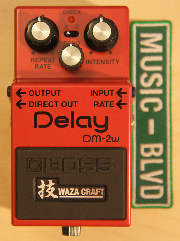 Boss Delay Waza Craft DM-2W Guitar Effects Pedal
