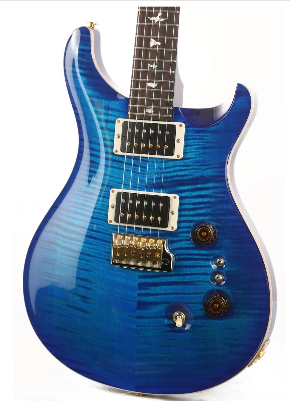PRS 35th Anniversary Custom 24 10-Top Faded Blue Burst