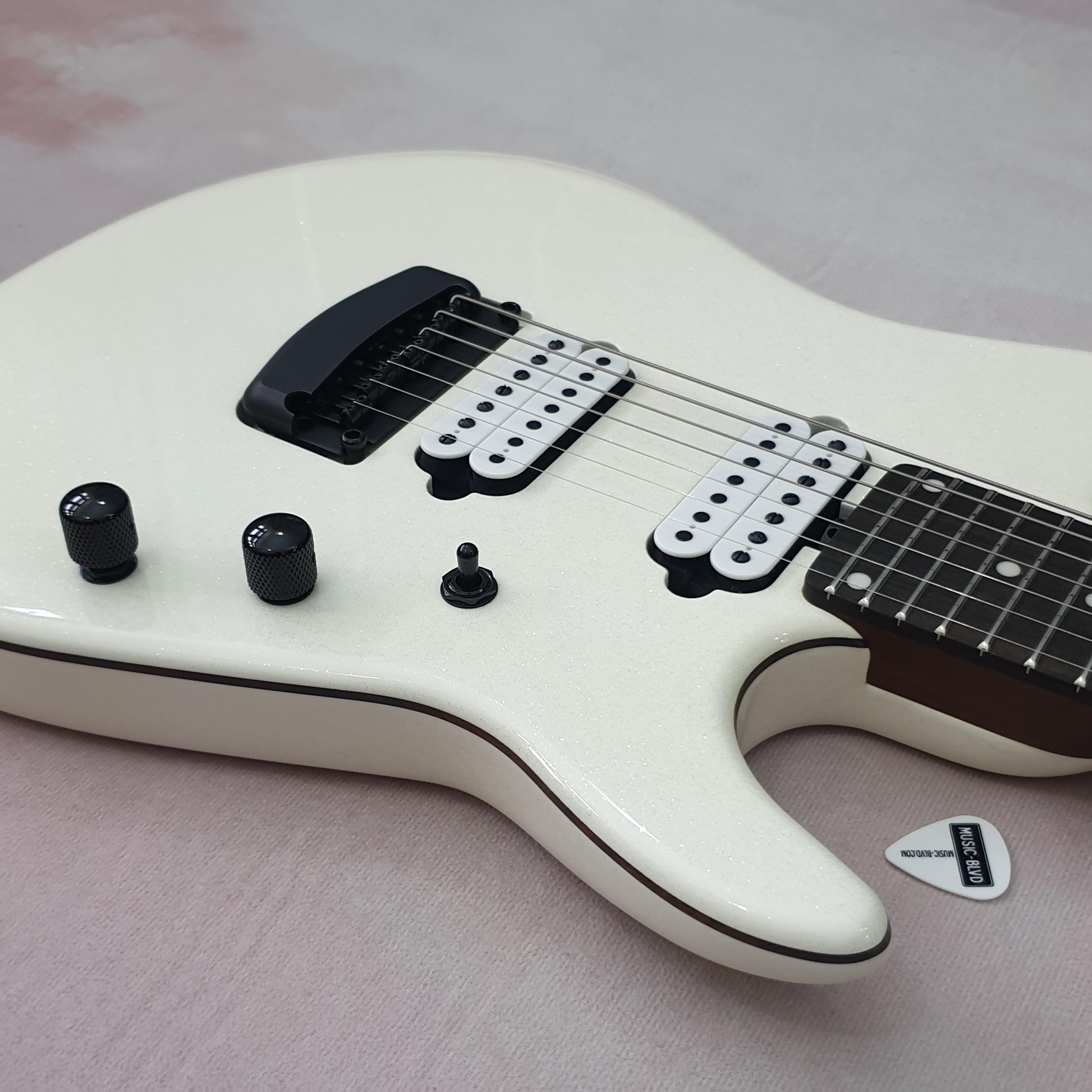 Ernie Ball Music Man Jason Richardson 7-String Cutlass Empress White