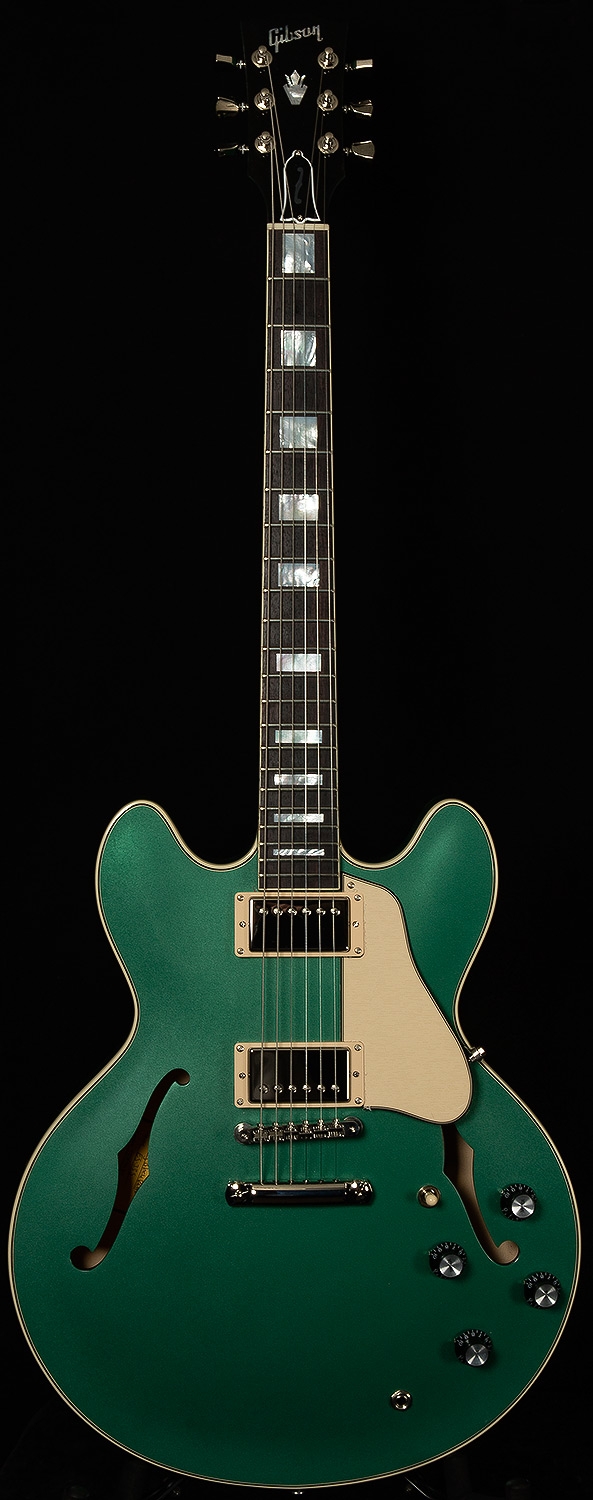 Gibson Memphis 2018 ES-335 Big Block Retro - Emerald Green