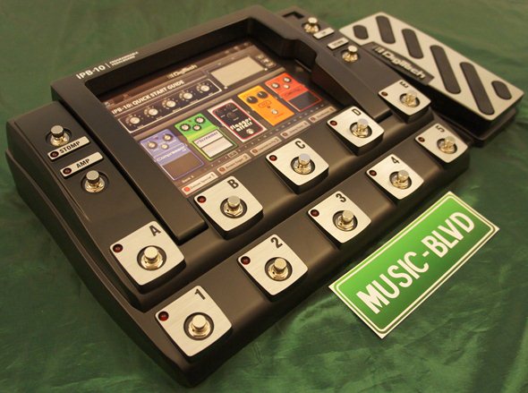 DigiTech iPB-10 Programmable Guitar Multi Effects Pedalboard with iPad Integration