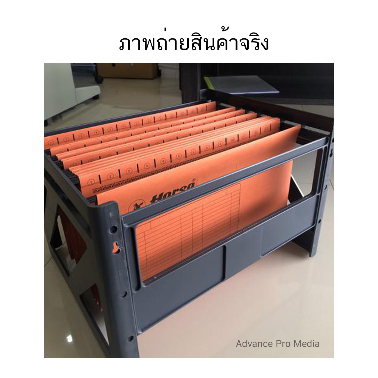แฟ้มแขวน F/C (ชุด 10 เล่ม) ตราม้า H-77 (พร้อมแท่น ) ออเดอร์ล่ะไม่เกิน 8 ชุด
