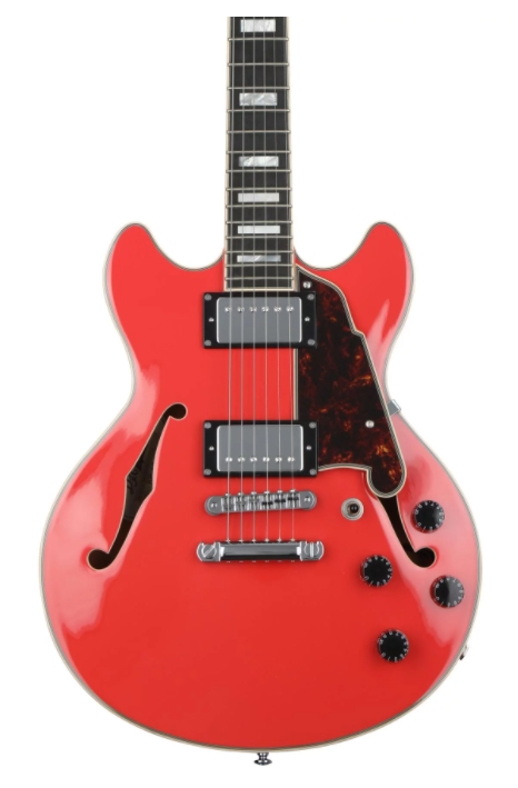 D Angelico Premier Mini DC Semi-hollowbody Electric Guitar