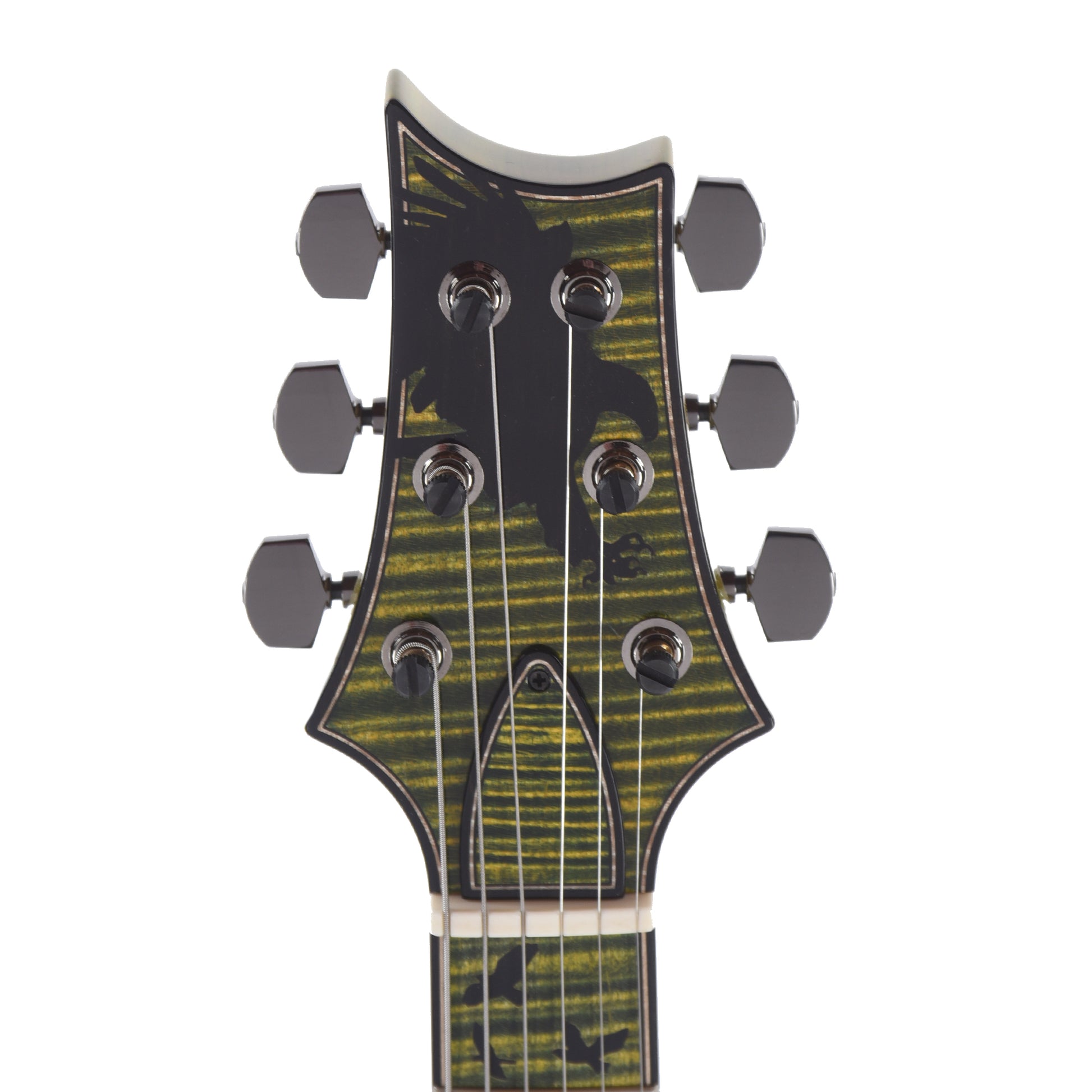 PRS Private Stock Paul's Guitar Curly Maple/African Mahogany Rainforest Glow w/Stained Neck/Fingerboard & Birds of a Feather Inlay