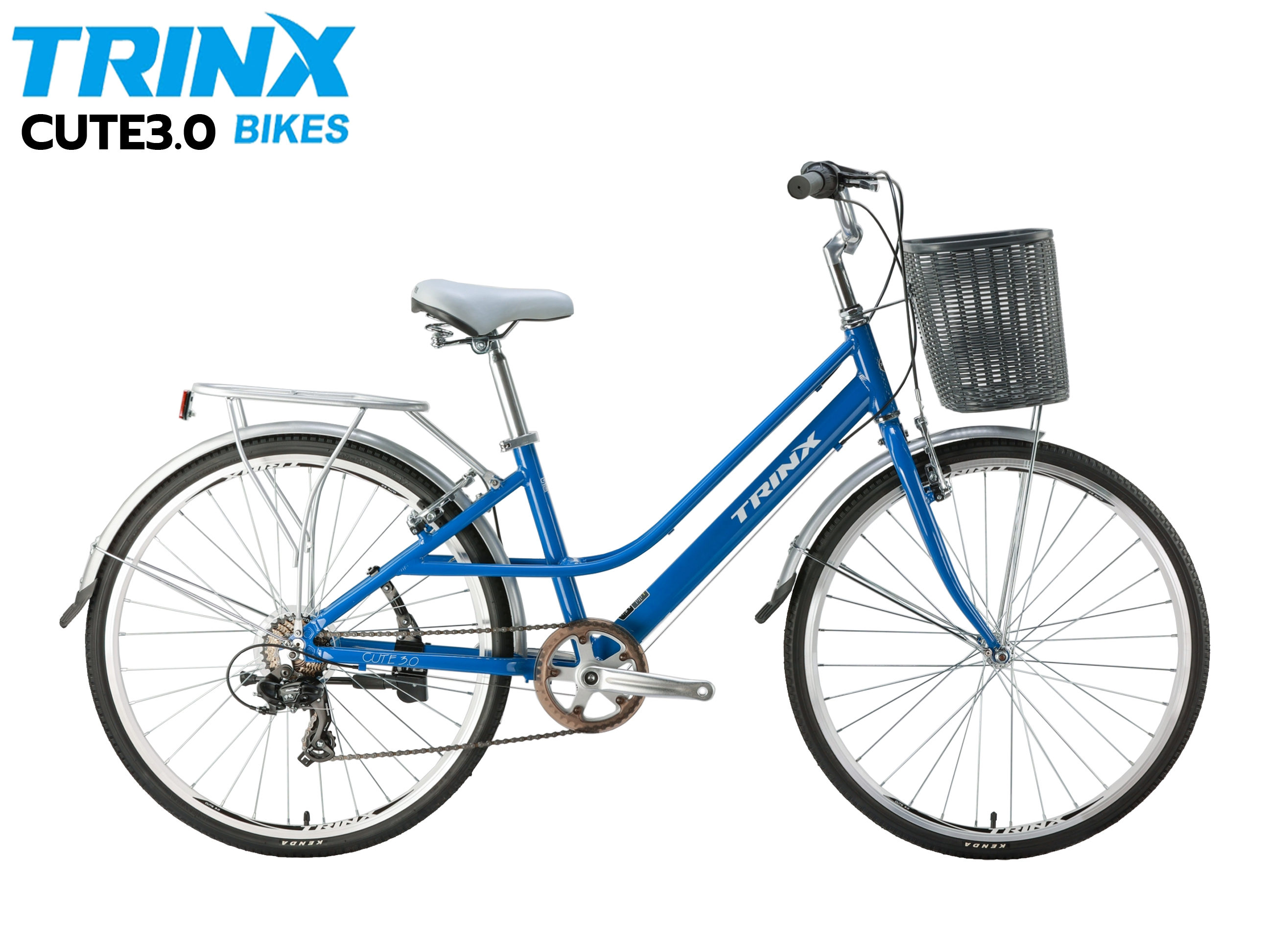 รถจักรยานแม่บ้าน TRINX CUTE 3.0 26 นิ้ว เกียร์ 7 สปีด อลูมิเนียมทั้งคัน