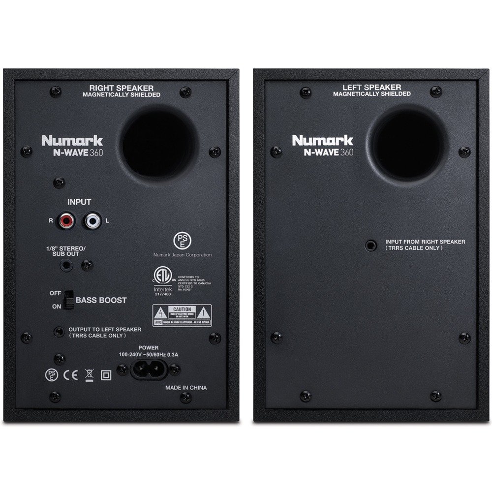 NUMARK N-WAVE 360 POWERED DESKTOP (pair)