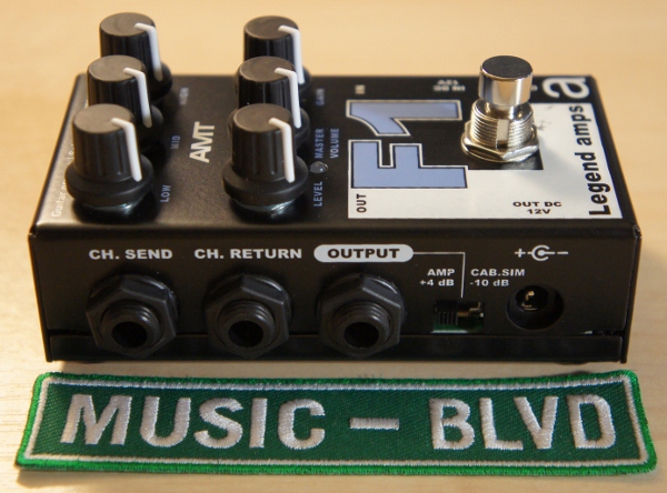 AMT Electronics Legend Amps Series F1 Distortion Guitar Effects Pedal