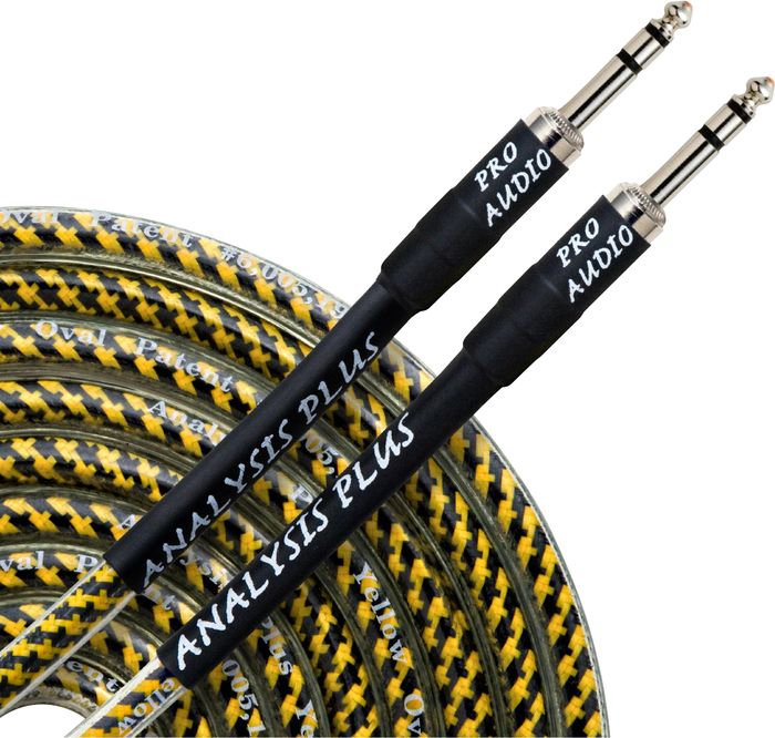 Analysis Plus Yellow Oval Instrument Cable