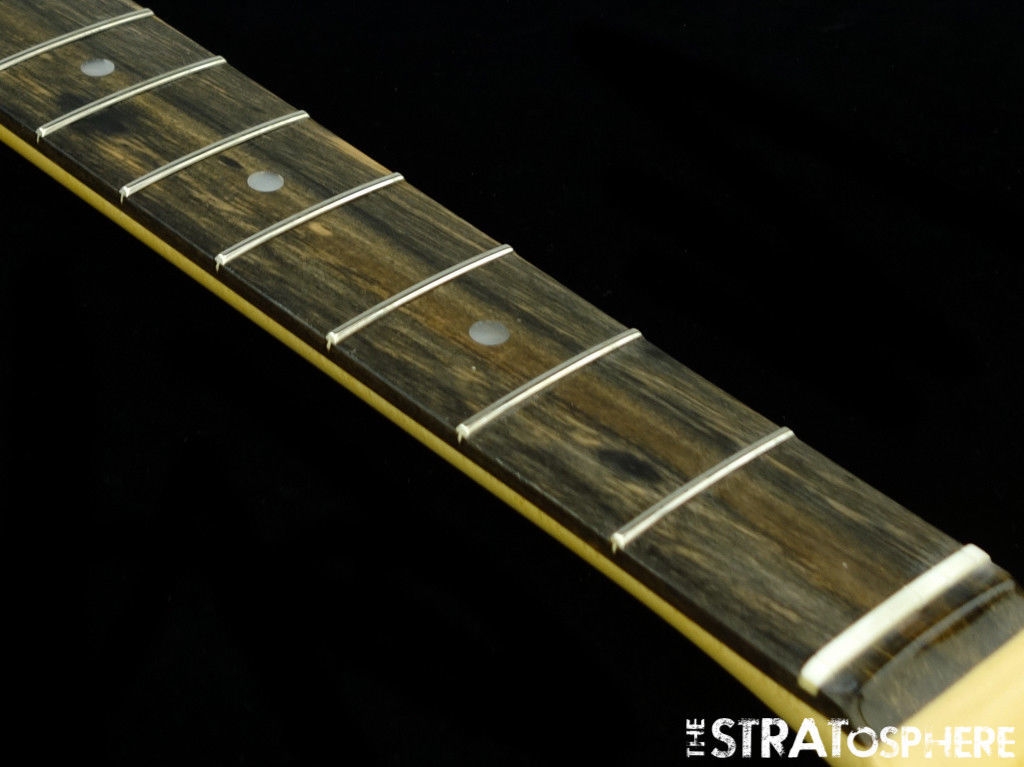 Fender ELITE Stratocaster Strat Neck USA Compound Radius Ebony Fingerboard