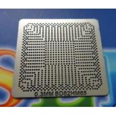 แผ่นเพลทขนาดพอดีตัวชิพ เบอร์ BD82HM65, BD82HM67, BD82QM67, BD82CPMS (0.4mm)