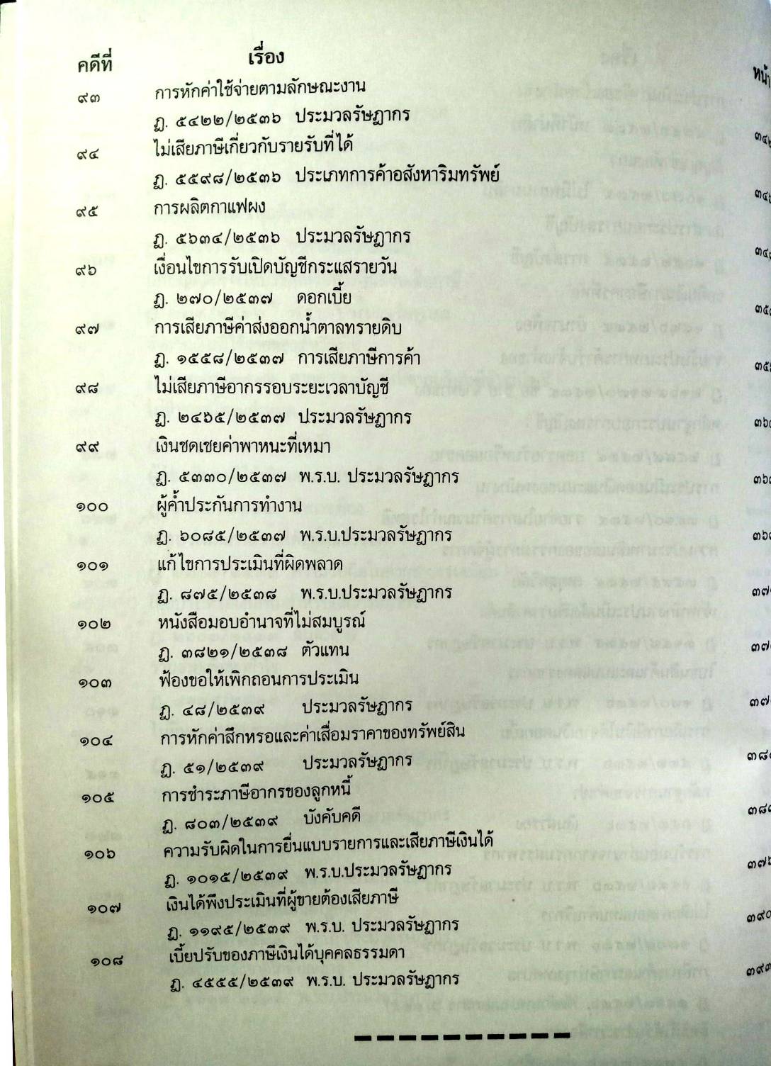 108 คดีรัษฎากร : ศึกษาคดีที่เกิดขึ้นจริง (หนังสือเก่า มือ1)