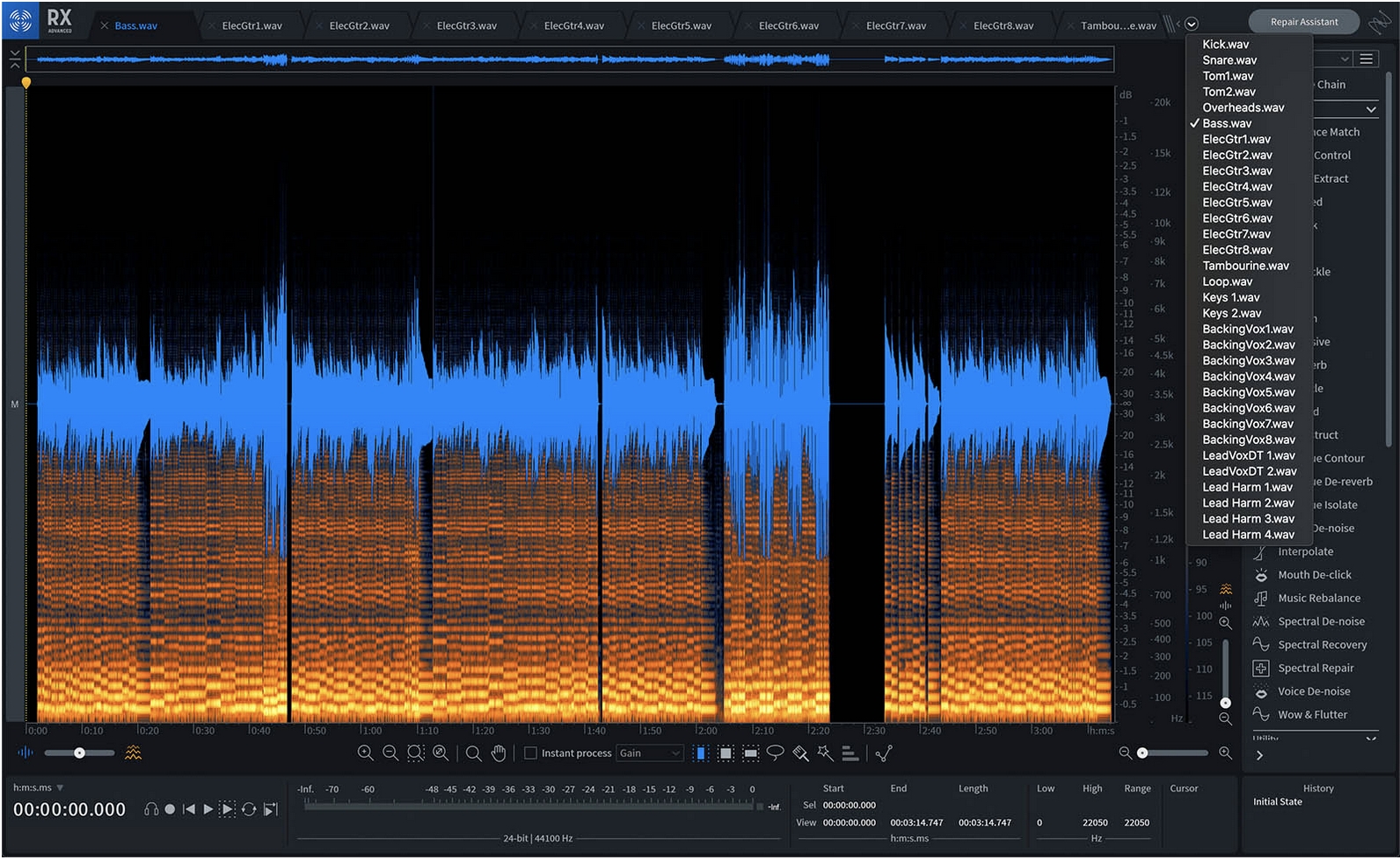 iZotope RX 8 Advanced Audio Editor