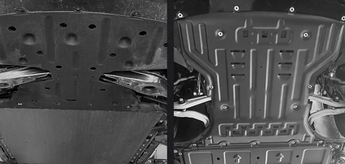 แผ่นกันกระแทกใต้ท้อง แผ่นใต้ท้อง ครอบแบตเตอรี่ BYD Seal ราคาถูก