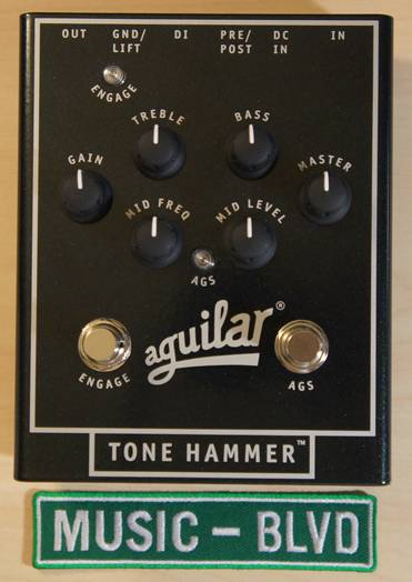 Aguilar Tone Hammer Preamp / Direct Box Bass Pedal