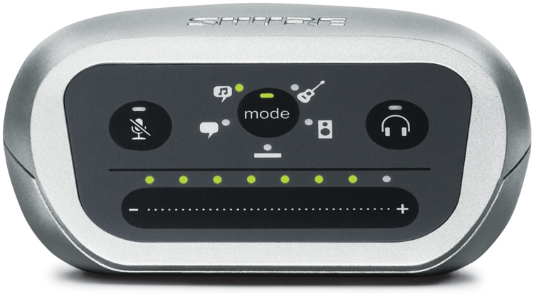 Shure Motiv MVi Digital Audio Interface with USB and Lightning Cables Included