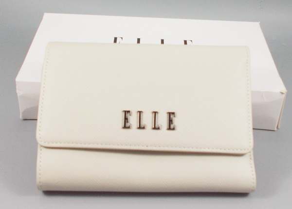 กระเป๋าสตางค์ ELLE ครีม ใหม่ แท้